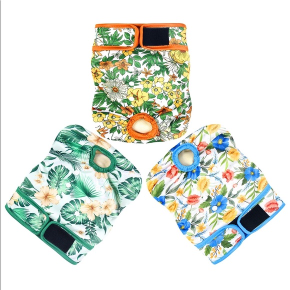 Small Reusable dog diapers - Picture 3 of 4